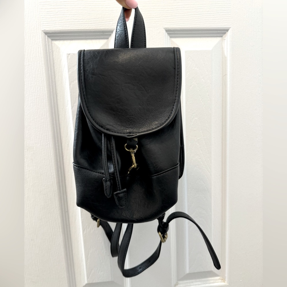 Urban Outfitters Leather Mini Backpack